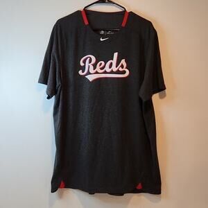 Nike Dri Fit Center Swoosh Cincinnati Reds Pajamas PJs Women's Sz XL EUC NICE!!